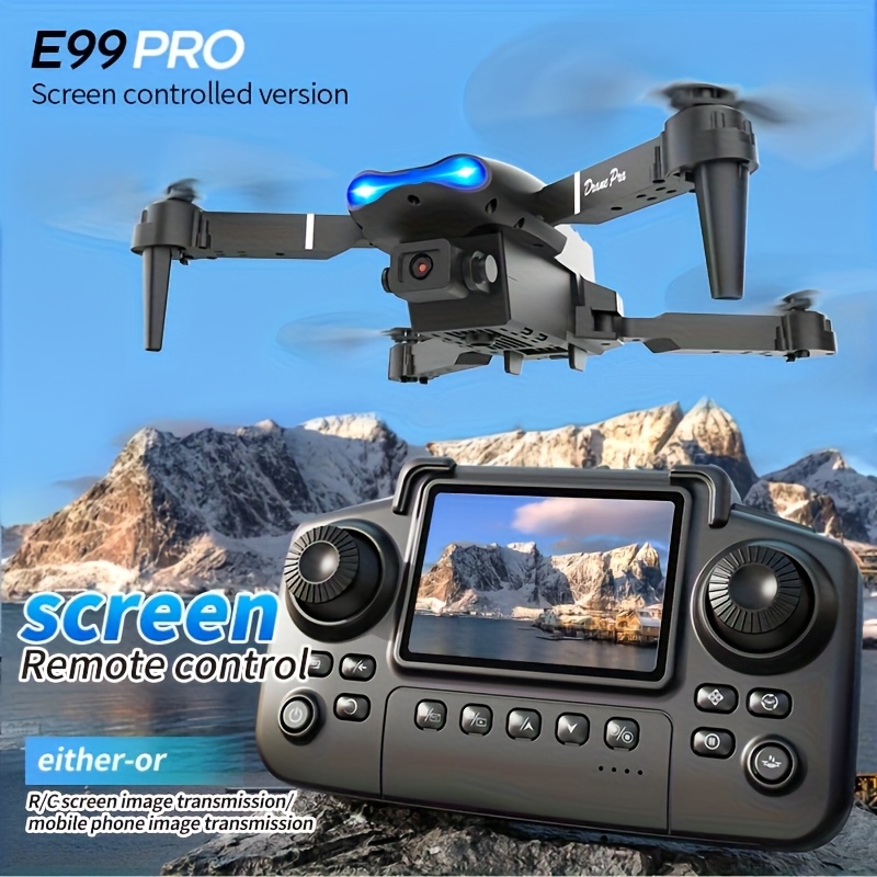 Drone Camera Hd - E99 PRO MAX: opvouwbare drone met