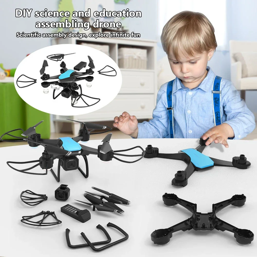 Drone Camera Hd - JJRC H108 DIY-onderwijsassemblage Mini Drone Interactieve