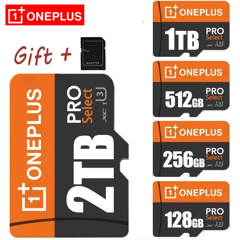 Drone Camera 4K - OnePlus Originele Hoge-snelheid Geheugenkaart 2TB Grote