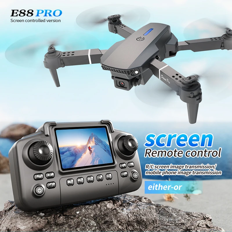 Professionele E88 PRO Drone me - Drone Camera Hd recensie en prijs