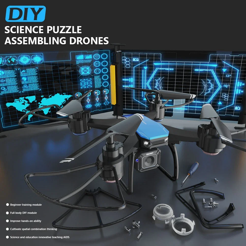 JJRC H108 DIY-onderwijsassembl - Drone Camera Hd recensie en prijs