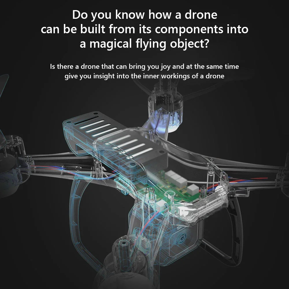 JJRC H108 DIY-onderwijsassembl - Drone Camera Hd recensie en prijs